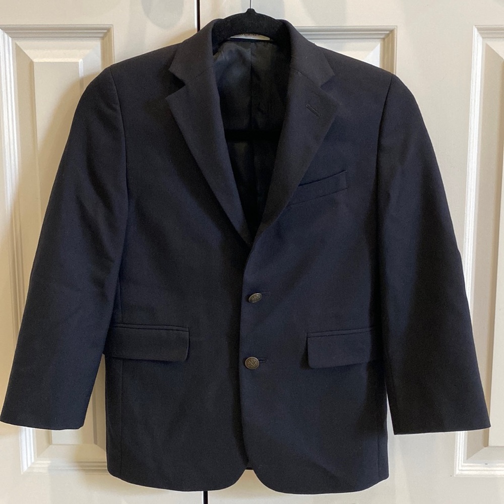 Youth boys navy blazer